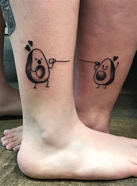 avocado tattoo|best friend avocado tattoo.